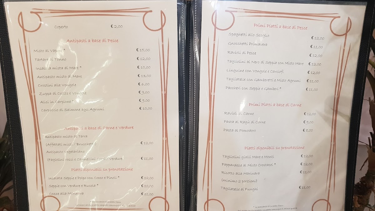 Menu Ristorante Da Luisa-1