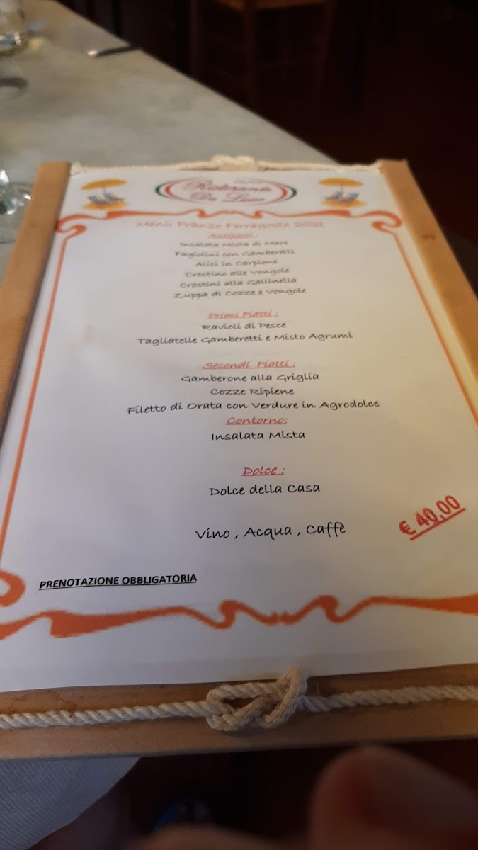 Menu Ristorante Da Luisa-2
